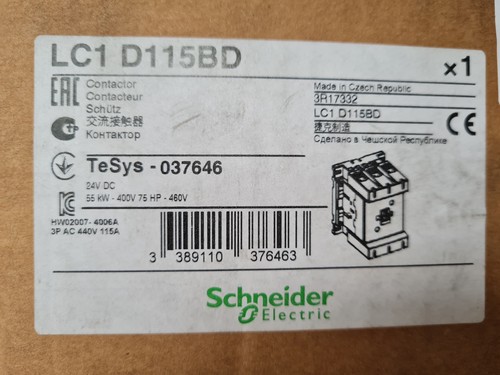 Contacteur schneider lc1d115 - schneider,
