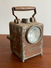  Avr8b -- Ancienne Lampe WONDER An 40's 50's quai cheminot Train S N C F
