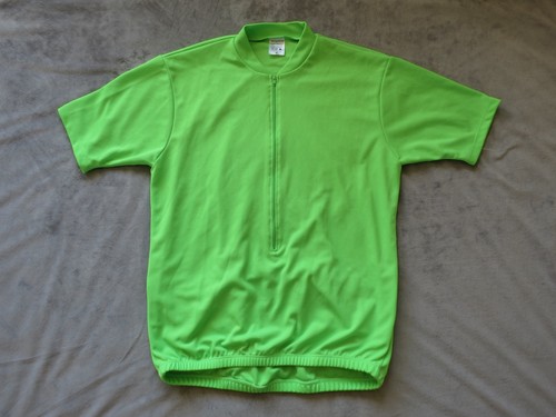 Bright green cycling - bright, jersey