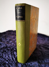 Emile ZOLA Lourdes édition originale 1894 livre ancien les trois villes