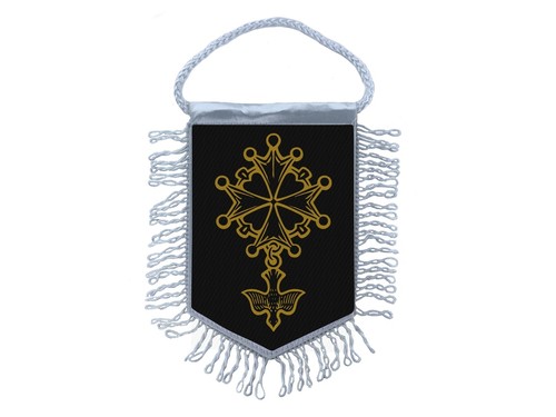 Fanion mini drapeau croix - fanion,