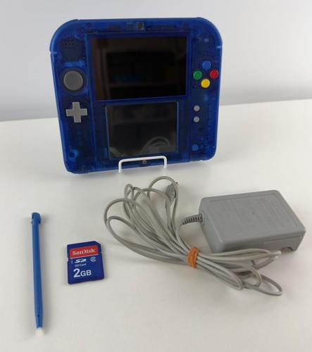 Nintendo 2ds clear blue - nintendo,