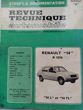 RTA Renault 14 L / TL / GTL -