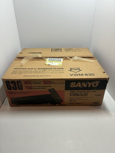 New box sanyo video - new,