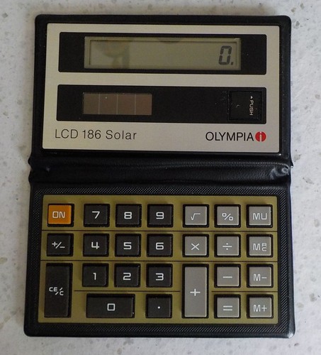Rare calculatrice olympia lcd - rare,