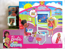 BARBIE GHV80 - COFFRET CLUB CHELSEA - L'ECOLE DE CHELSEA - JAMAIS OUVERT