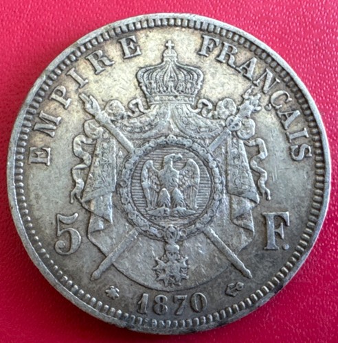 Francs napoléon iii 1870 - iii,