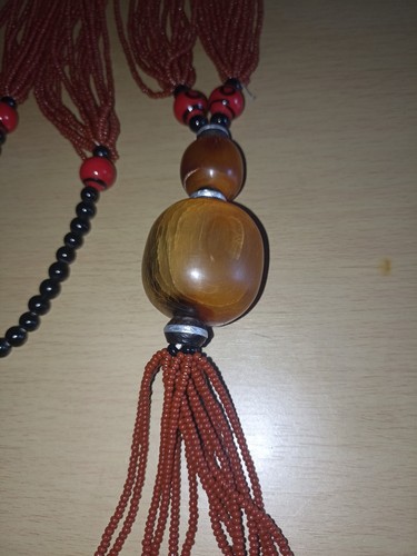 Collier sautoir vintage - collier, micro