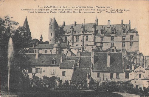 Loches château royal - le,