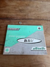 catalogue brochure de moto