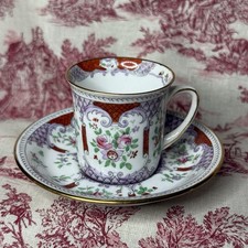 Tasse et soucoupe anglaises E