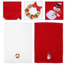  2 Pcs Serviettes De Noël