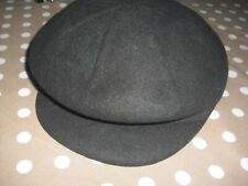 chapeau-casquette feutre noir femme T 54 cm