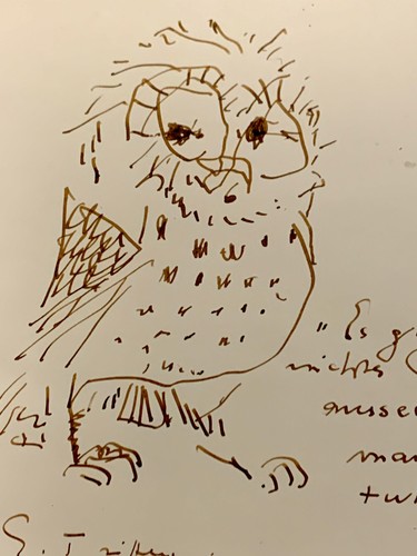 Tableau ancien dessin encre