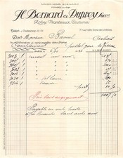 1926 ROBES MANTEAUX COSTUMES A BERNARD & DUPREY A PARIS - M. BAVEREL A ARBOIS