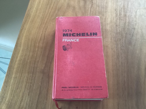 Guide rouge michelin 1974 - rouge,