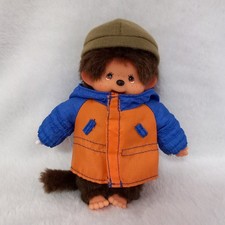 Peluche Petit KIKI Ajena Sekiguchi tenue anorak & bonnet/Kiki au pied/15cm