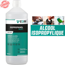 Alcool Isopropylique Pur à 99,9% - 1L - Nettoyage de Composants & Surfaces Élect