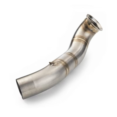 Akrapovic titanium link pipe - titanium,