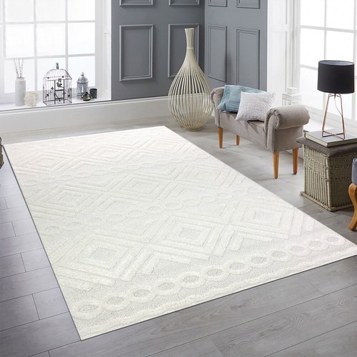 Tapis salon boho poils - boho, à