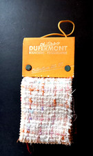 ancien album d'échantillons de tissus - Philippe DUFFERMONT-collection été 1990