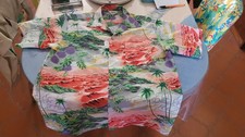 RARE ORIGINAL 60's CHEMISE HAWAIIENNE TROPICANA T. L , XL  B. ETAT M. IN HAWAII