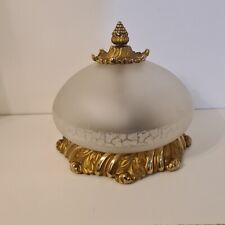 Plafonnier, Applique Décorative en Bronze Doré - Style Baroque/Rococo - année 70