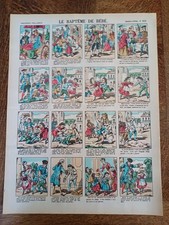 IMAGERIE D'EPINAL PELLERIN 822 La Baptême De Bébé 