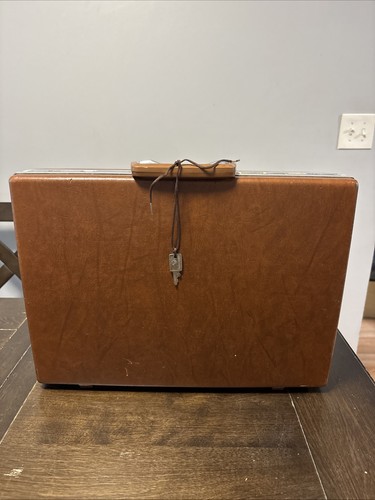Vtg samsonite briefcase brown - samsonite,
