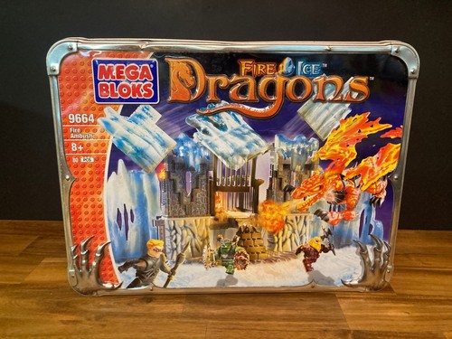 Mega bloks dragons 9644 fire - mega,