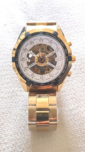 Montre homme squelette