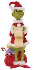 Department 56 Dr.Seuss The Grinch Vérification Ses Liste Figurine, 22.9cm