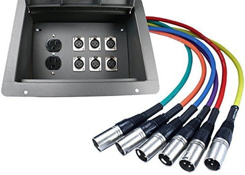 Pro audio stage recessed floor - stage,