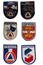 LOT de 6 Tissus PROTECTION