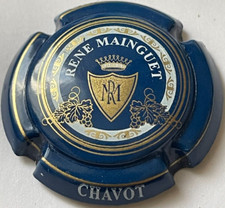 Capsule de Champagne MAINGUET René (3. fond bleu)