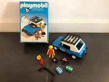 Playmobil  Automobile voiture  & Voyageuse 3210  Vintage Jouet Ancien 1977