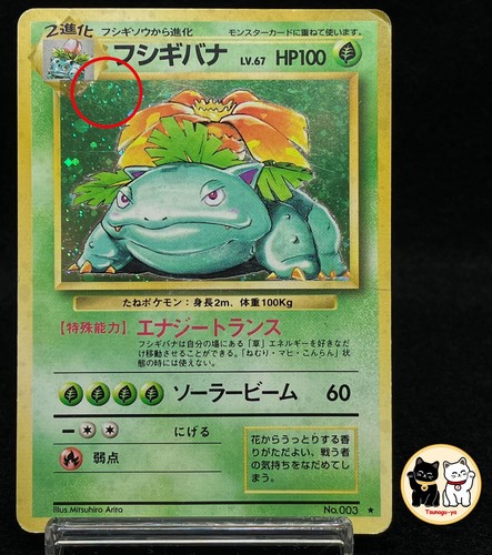 Venusaur holo 003 - venusaur, de