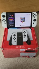 Nintendo Switch Oled - Console Portable - 64Go - Blanc + Jeu Marvel TBE 
