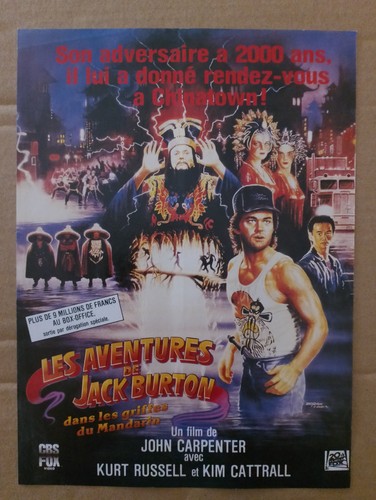 Les aventures jack burton - les,