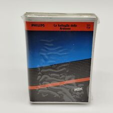 Jeu Vidéo La Bataille Des Ardennes Philips MSX Neuf Scellé Rarissime