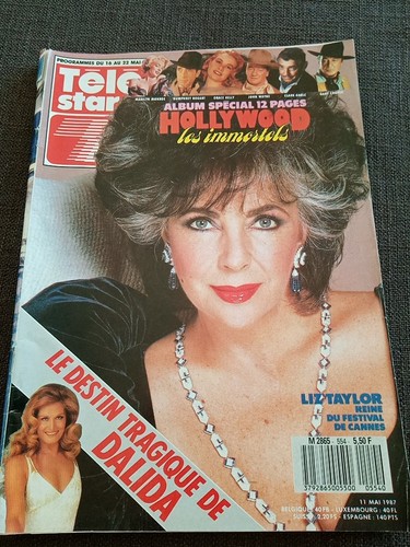 Liz taylor dalida magazine - liz, dalida-magazine