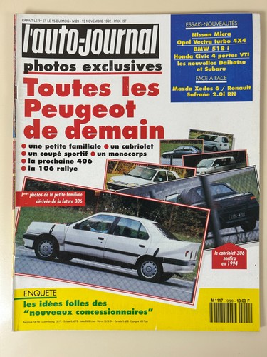 Auto journal 20 - l'auto, (9220)