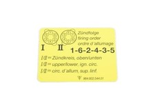 Porsche 911 Carrera Sticker D'origine 96460254401