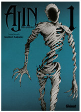 manga AJIN Semi-Humain tome 1 Nouveau Seinen Tsuina Miura Glénat Horreur 亜人 VF 