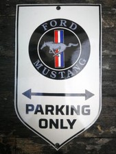 Plaque émaillée FORD MUSTANG