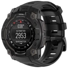 Bracelet Compatible avec Garmin Instinct 3 45mm Doux Confortable Silicone San...