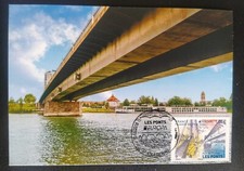 Carte Premier Jour Timbre N° 5218 Pont De l'Europe Oblitéré Strasbourg 2018