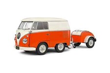 VOLKSWAGEN Kool Kombi Orange 1950 Combi - 1:18 Solido S1810902