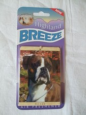 Désodorisant voiture à suspendre - motif  BOXER BRINGE