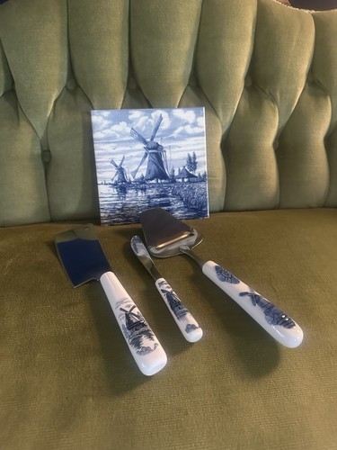 Beautiful delft blue set - delft,